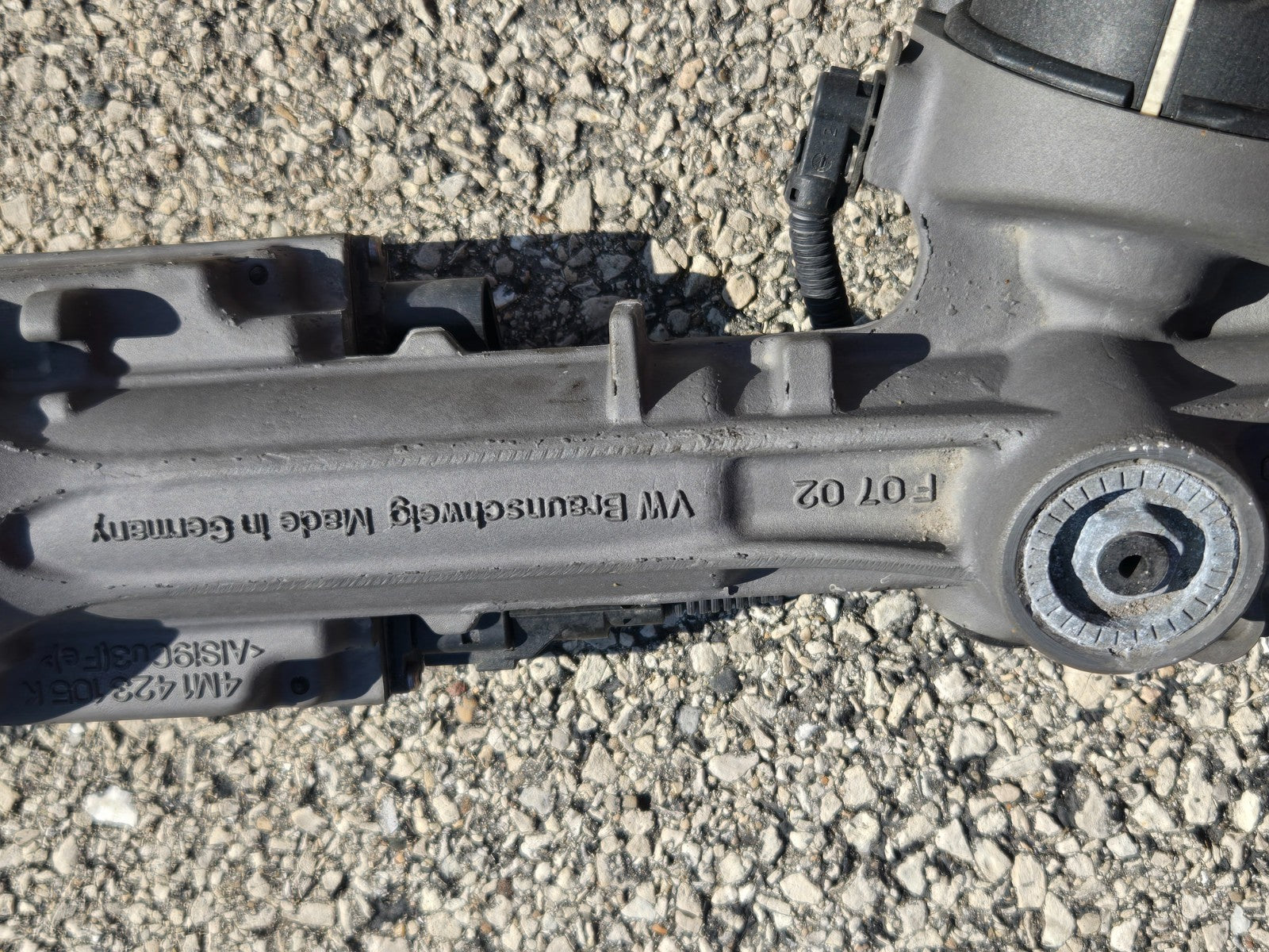 2019-2023 AUDI Q8 3.0L ELECTRIC POWER STEERING GEAR RACK & PINION 4N0909144E OEM