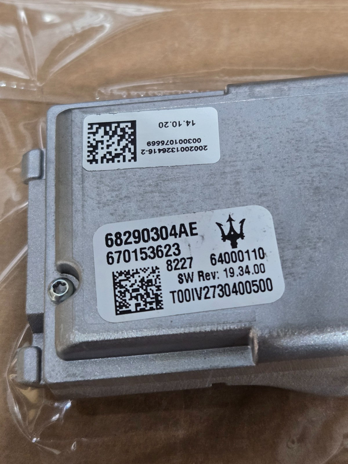 2021-2023 Maserati Levante M161 Active Lane Assist Front Camera 670153623 OEM