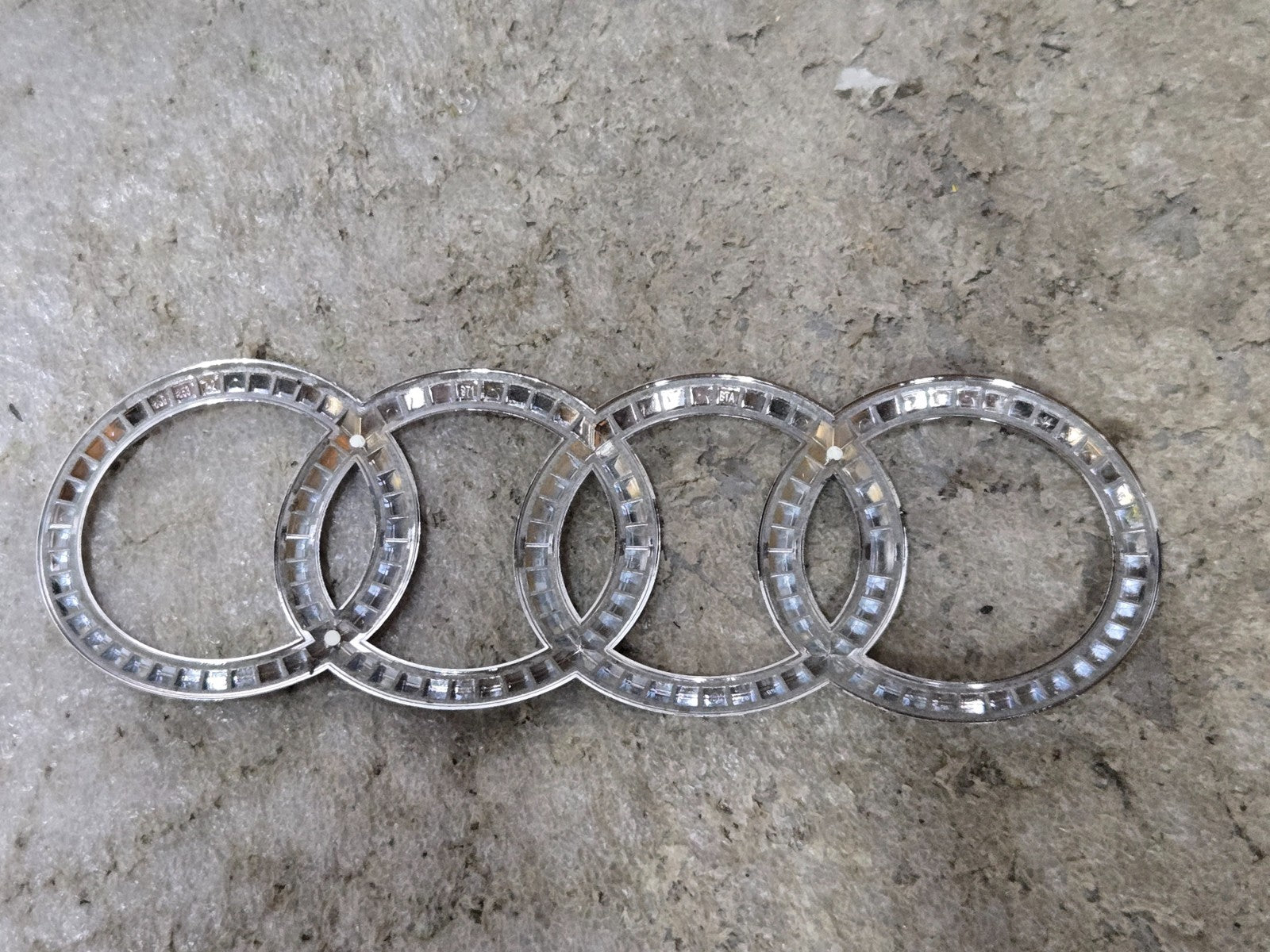 2018-2023 AUDI TT RS QUATTRO - Trunk Emblem / Badge / Rings 8S0853742 OEM USED