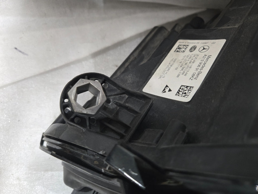 2017-2020 Mercedes E300 E-Class Left LED Headlight W203 OEM A2139069108
