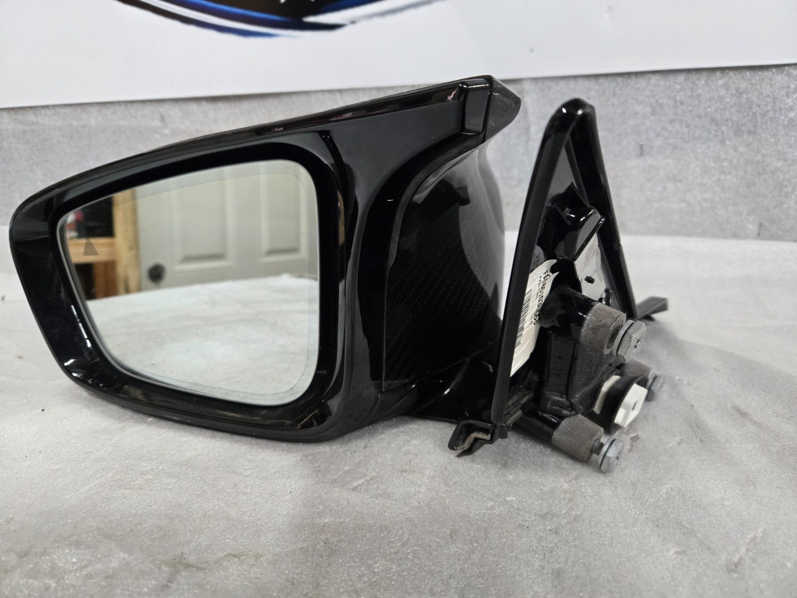 2019-2025 BMW 8 SERIES 850 LH CARBON POWER FOLDING SIDE MIRROR F01851030668B OEM