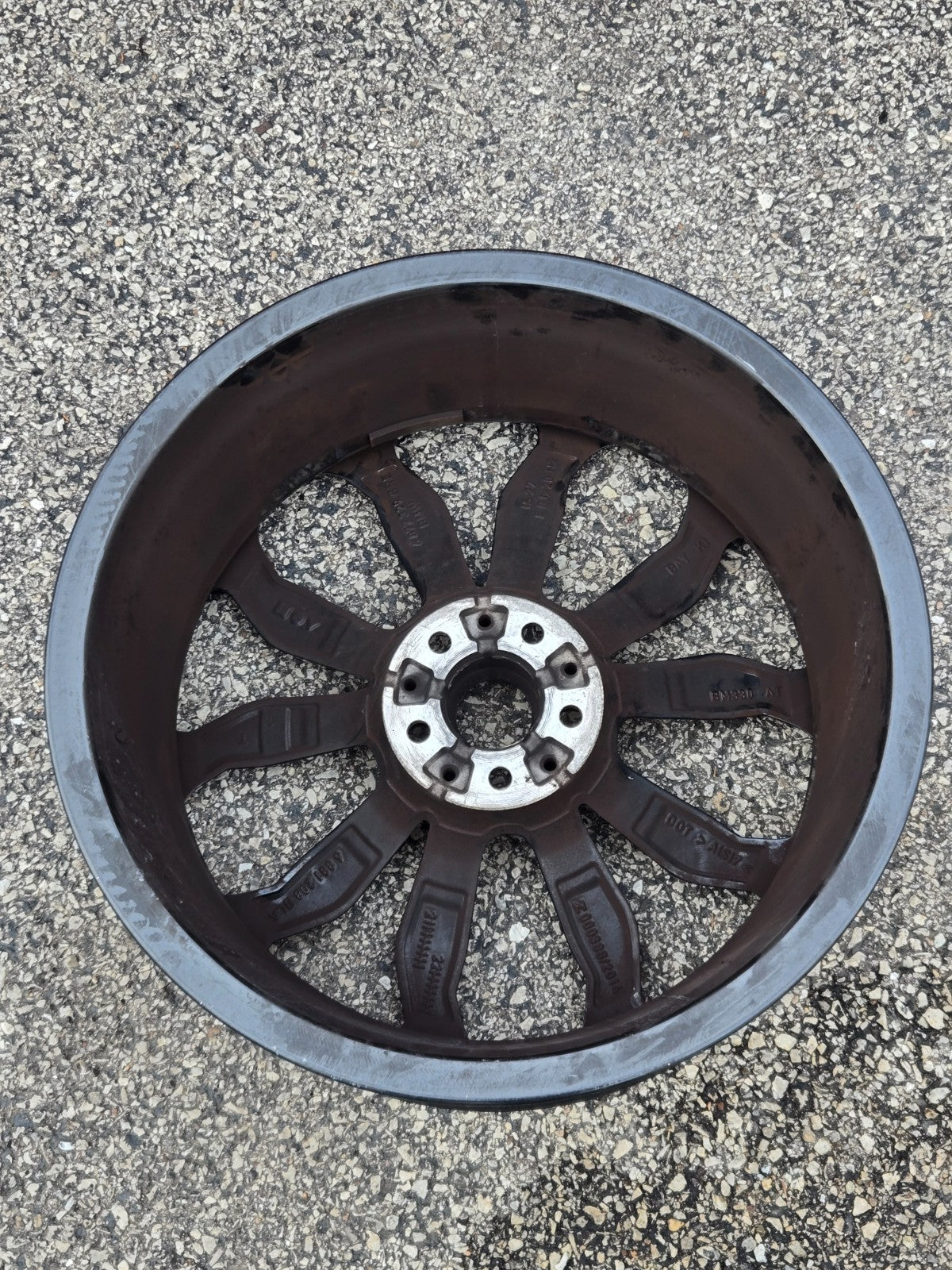 2018 - 2023 BMW X3 X4 Wheel Rim 8J x 20in Front DARK CHARCOAL 6877329 OEM