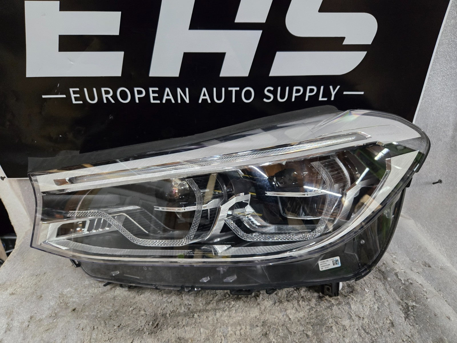 2017-2019 BMW 6 SERIES GT/G3 ADAPTIVE LED HEADLIGHT LEFT DRIVER SIDE OEM 7496447