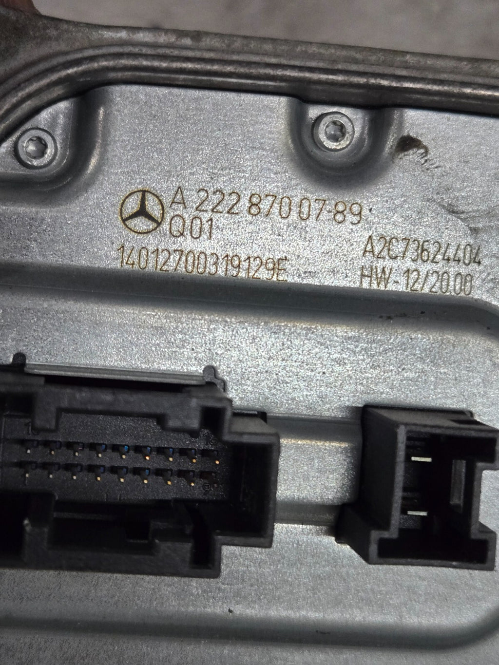 2015 - 2023 Mercedes C63 W205 LED Headlight Ballast Module OEM A2228700789