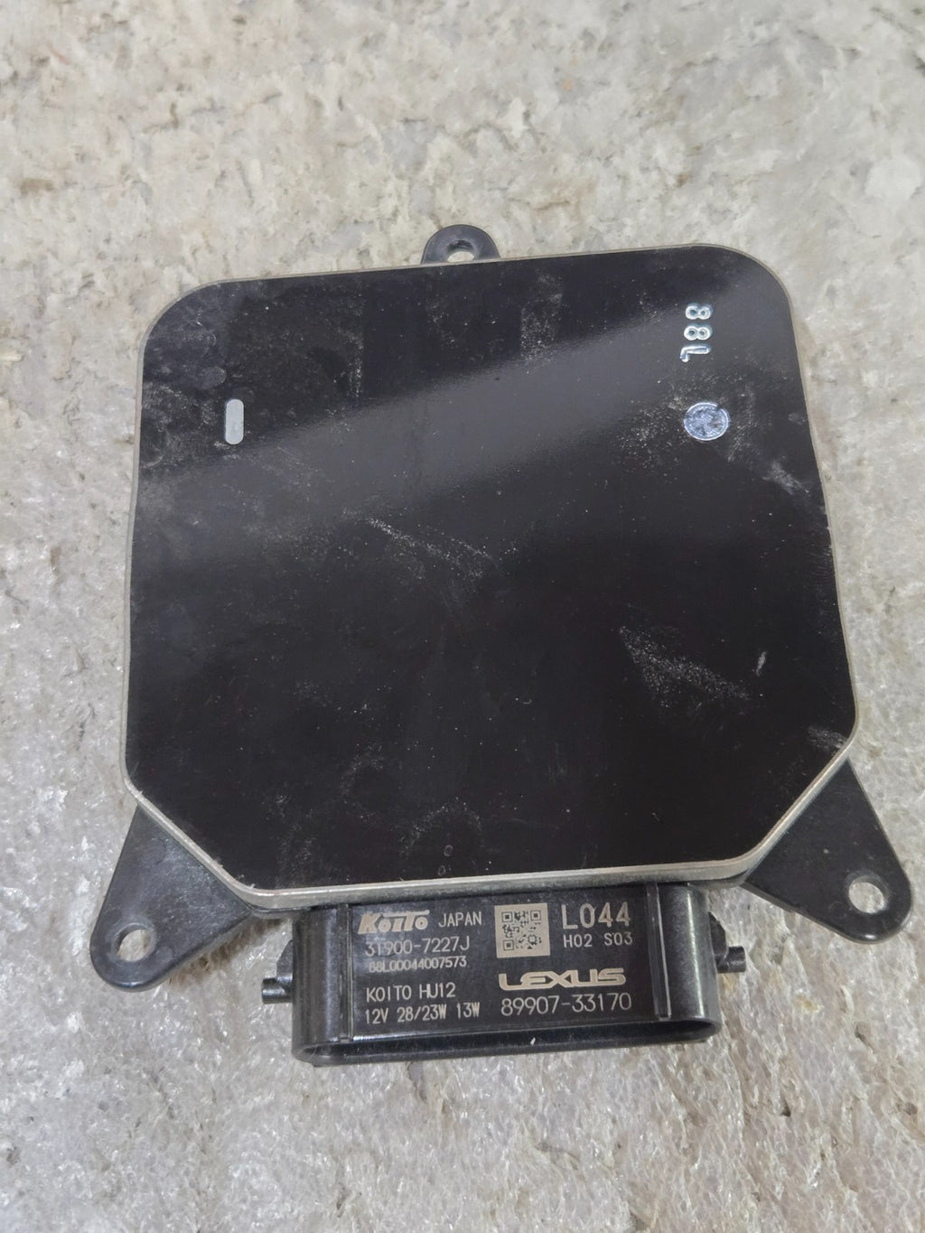 2019-2022 Lexus ES Left Headlight LED Module 89907-33170 L044 OEM