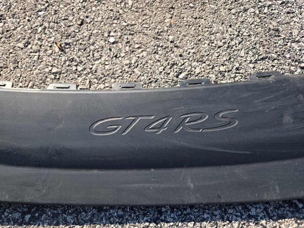 2019-2023 Porsche 982 GT4RS Spyder 718 Front Bumper Lower Skid Spoiler OEM