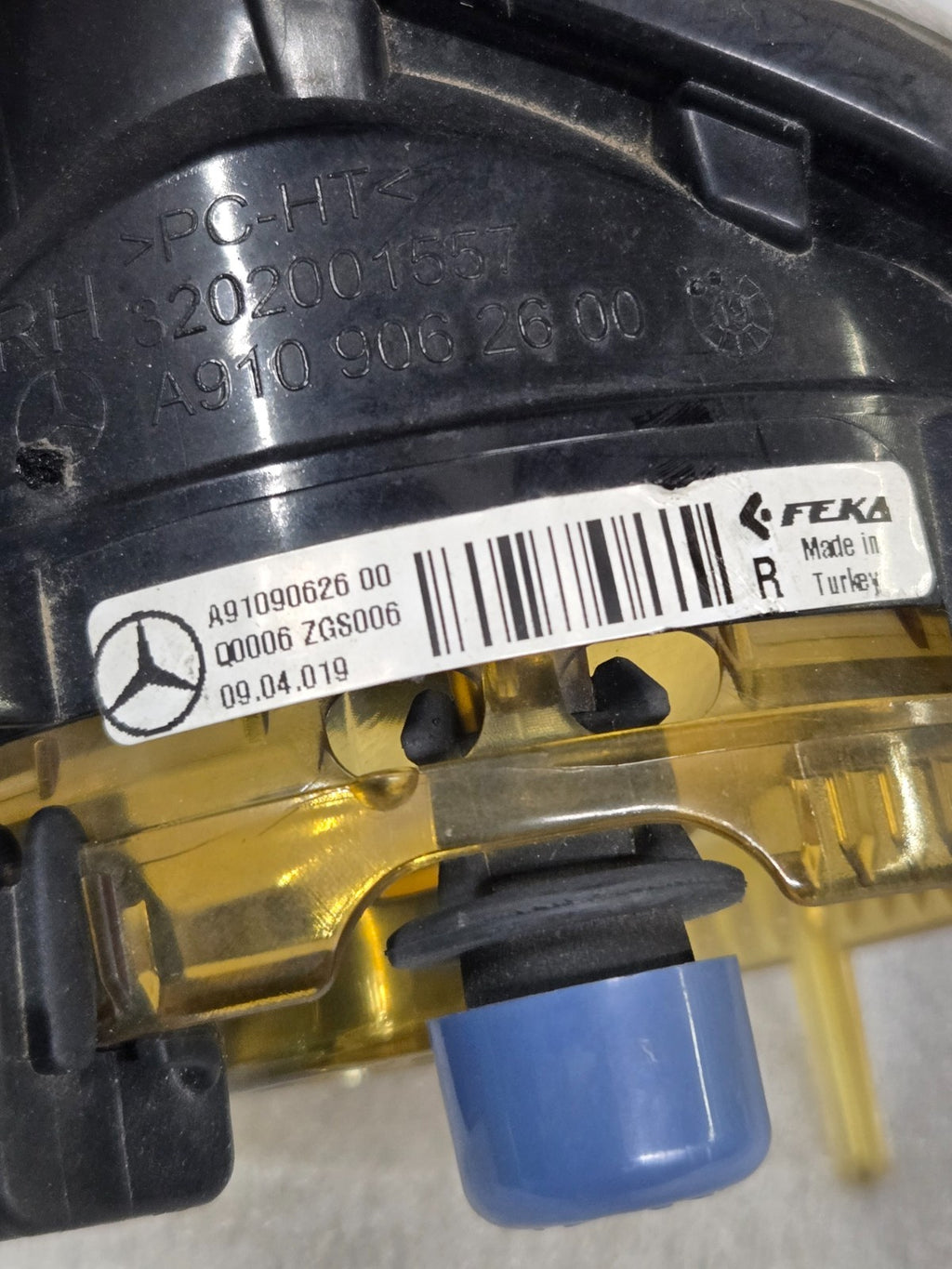 2019-2022 MERCEDES-BENZ SPRINTER 910 RH Right Passenger FogLight A9109062600 OEM
