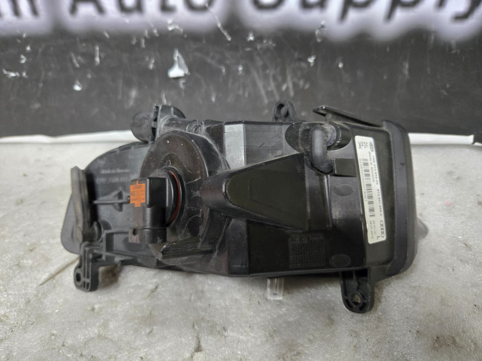 2013 AUDI A5 QUATTRO - LEFT LH Driver Halogen Fog Light / LAMP 8T0941699D OEM