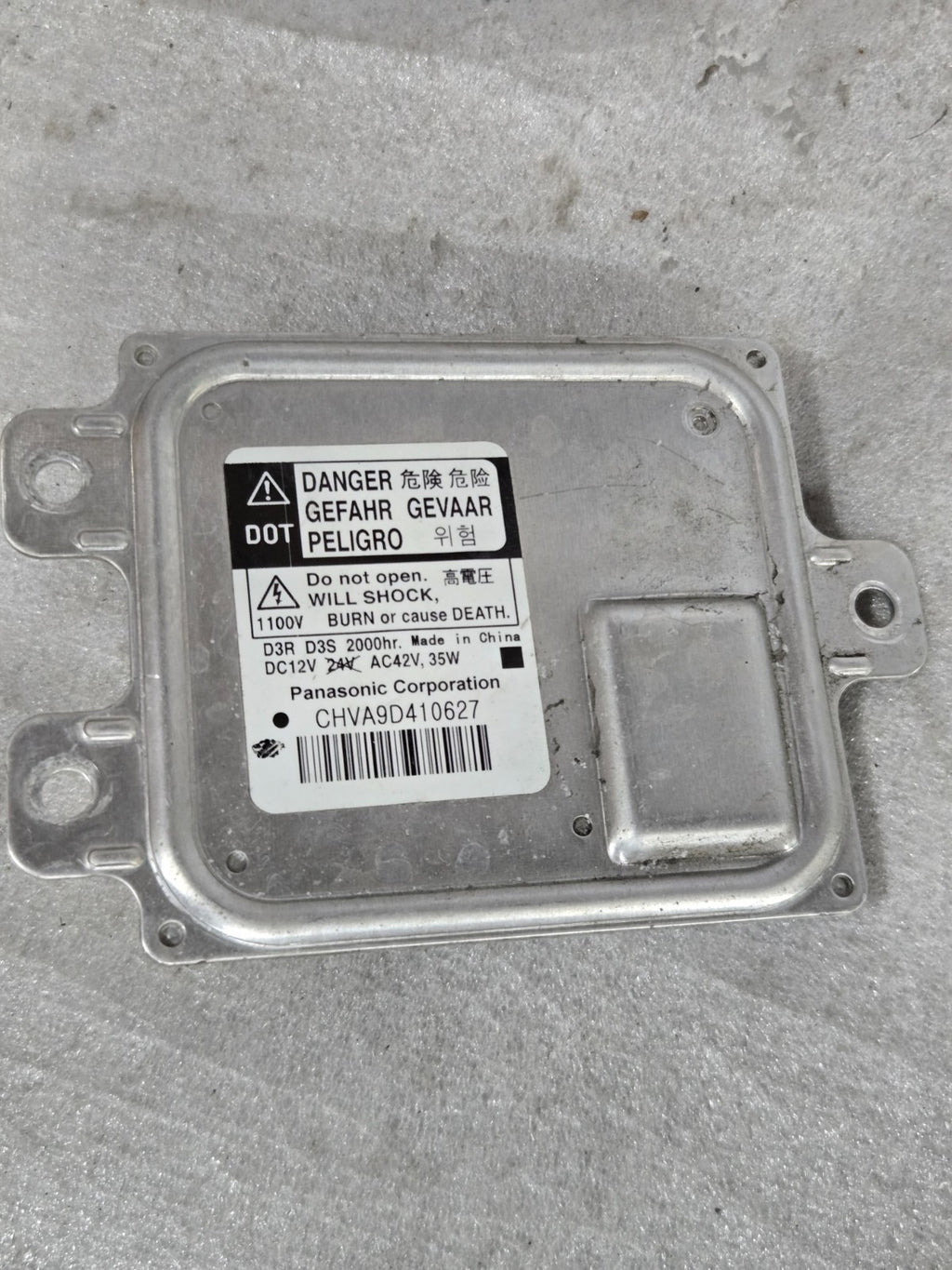 2015-2022 DODGE CHALLENGER XENON BALLAST MODULE UNIT D3R D3S PANASONIC FACTORY