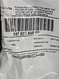 PORSCHE 911 997 REAR LEFT BUMPER GUARD PROTECTION PAD BUFFER OEM 99750584500