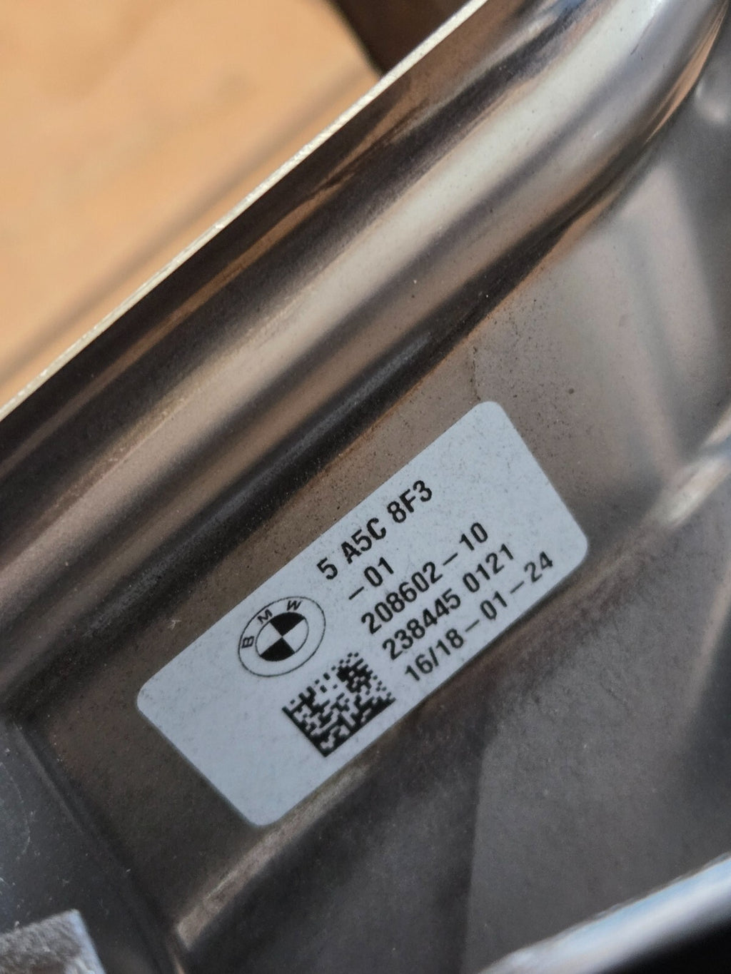 2019 - 2021 BMW X5 G05 Rear Left LH Driver Exhaust Pipe Tip Black 5A5C8F3 OEM