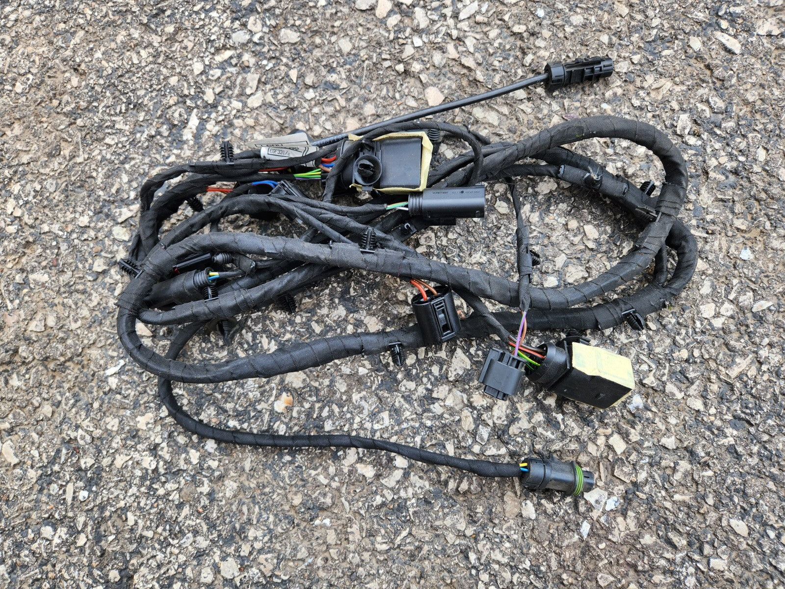 2009-2014 Rolls Royce Ghost Front End Wiring Harness OEM 61129233995
