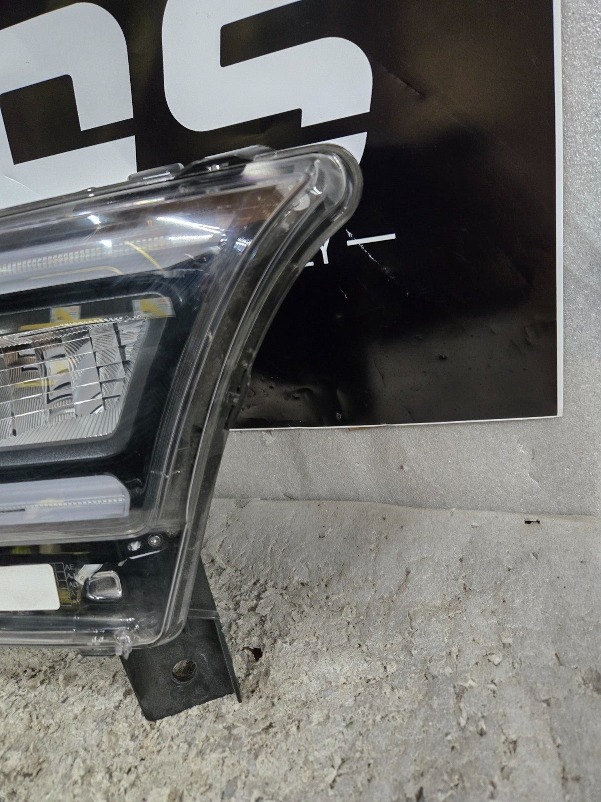 2021-2025 Dodge Durango Premium LED Black Headlight Right Passenger Side OEM