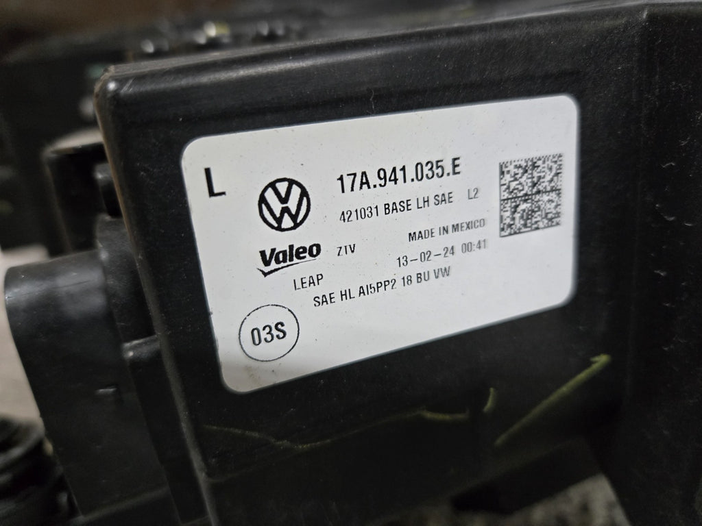 2021-2024 Volkswagen Jetta Base LED Reflector Left LH Headlight OEM 17A941035E