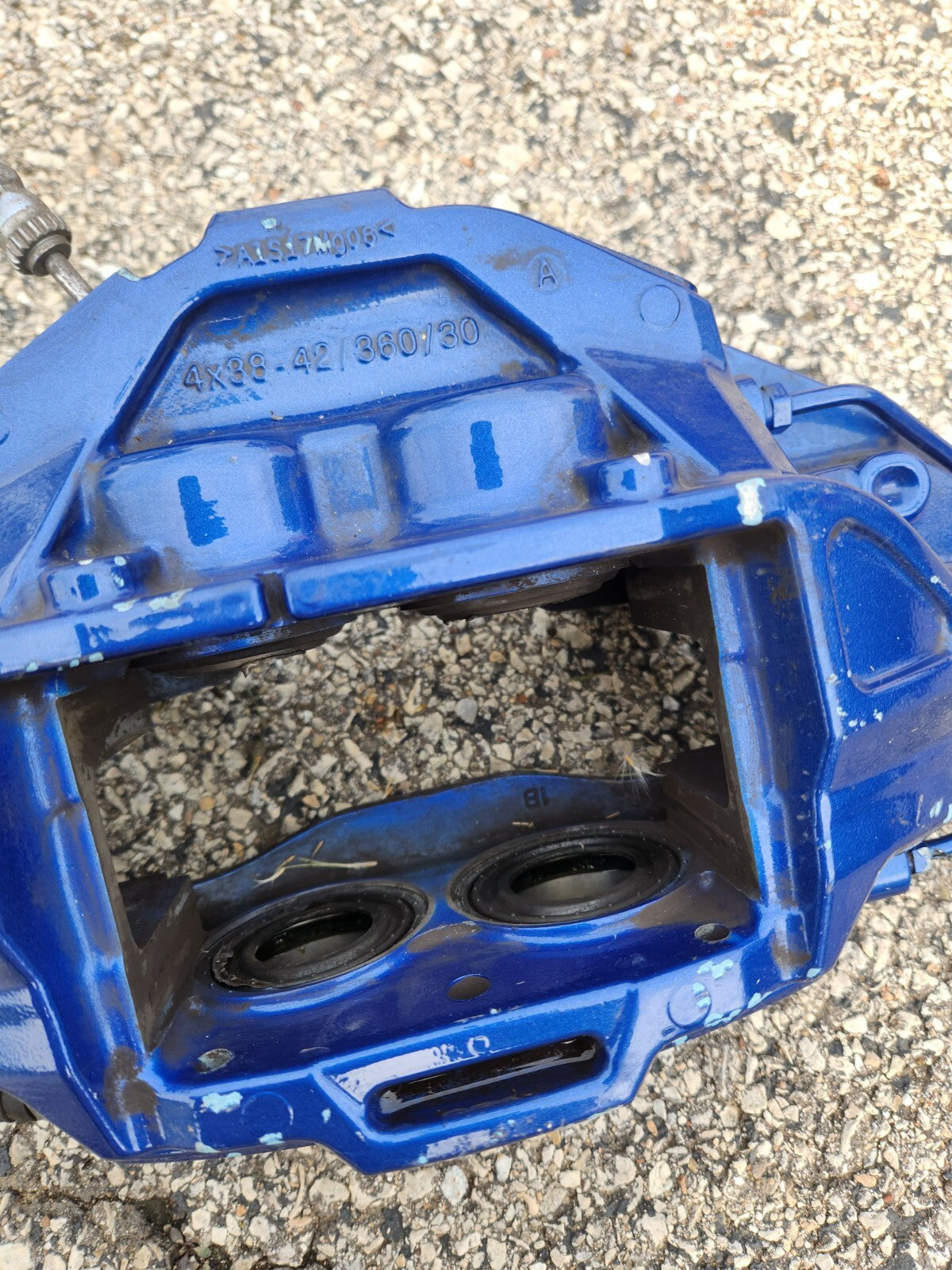 2021 DRIVERS SIDE FRONT BRAKE CALIPER BMW 1 SERIES F40 M135i 687985405