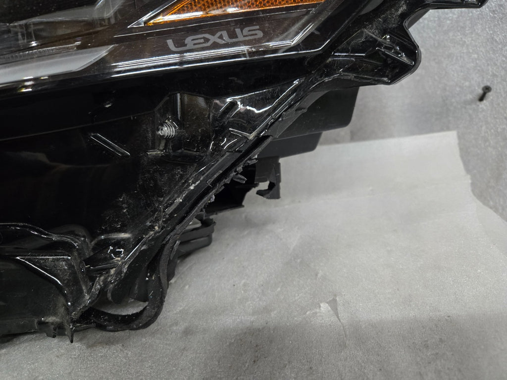2023 2024 2025 LEXUS RX350 HEADLIGHT LEFT DRIVER 10100-8A0M9 LED TRIPLE BEAM OEM
