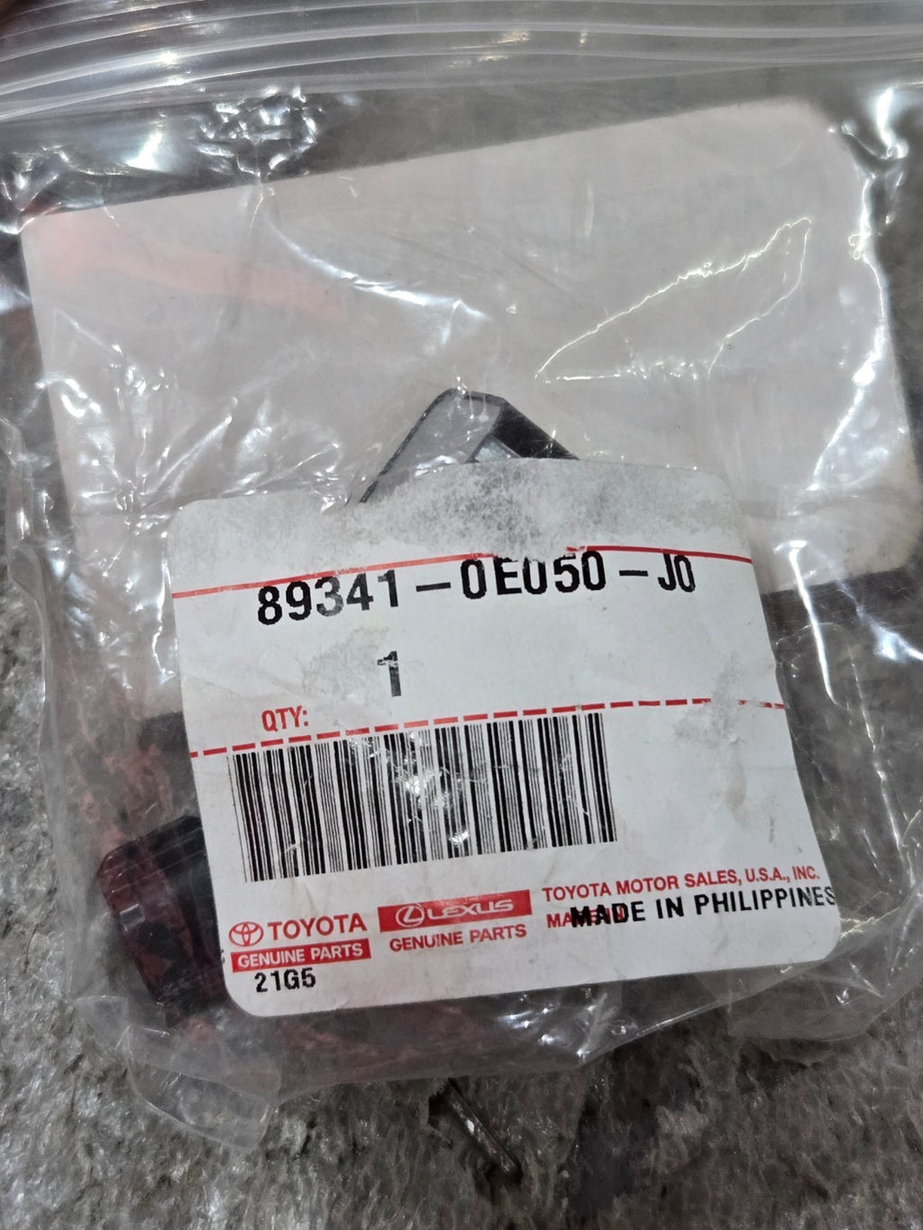 NEW TOYOTA LEXUS PARKING SENSOR PDC OEM BLUE 89341-0E050-J0 GENUINE