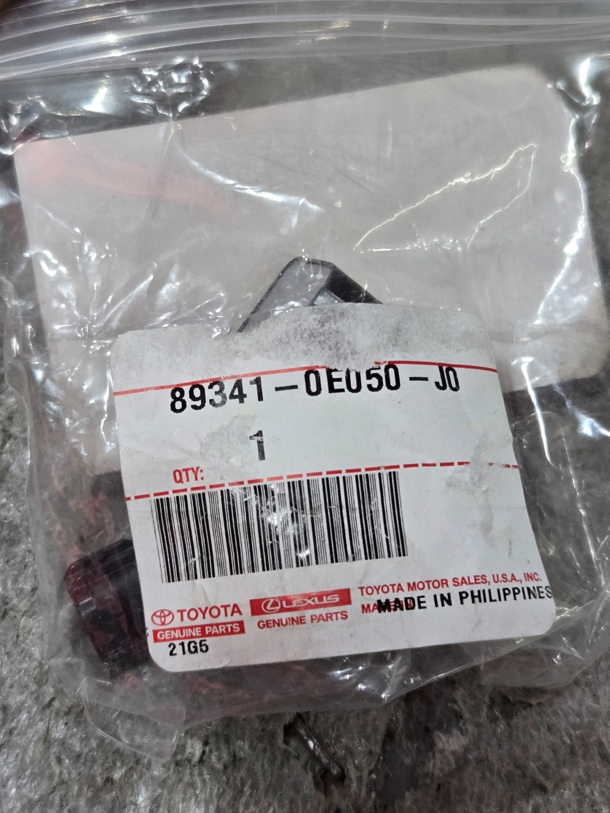 NEW TOYOTA LEXUS PARKING SENSOR PDC OEM BLUE 89341-0E050-J0 GENUINE