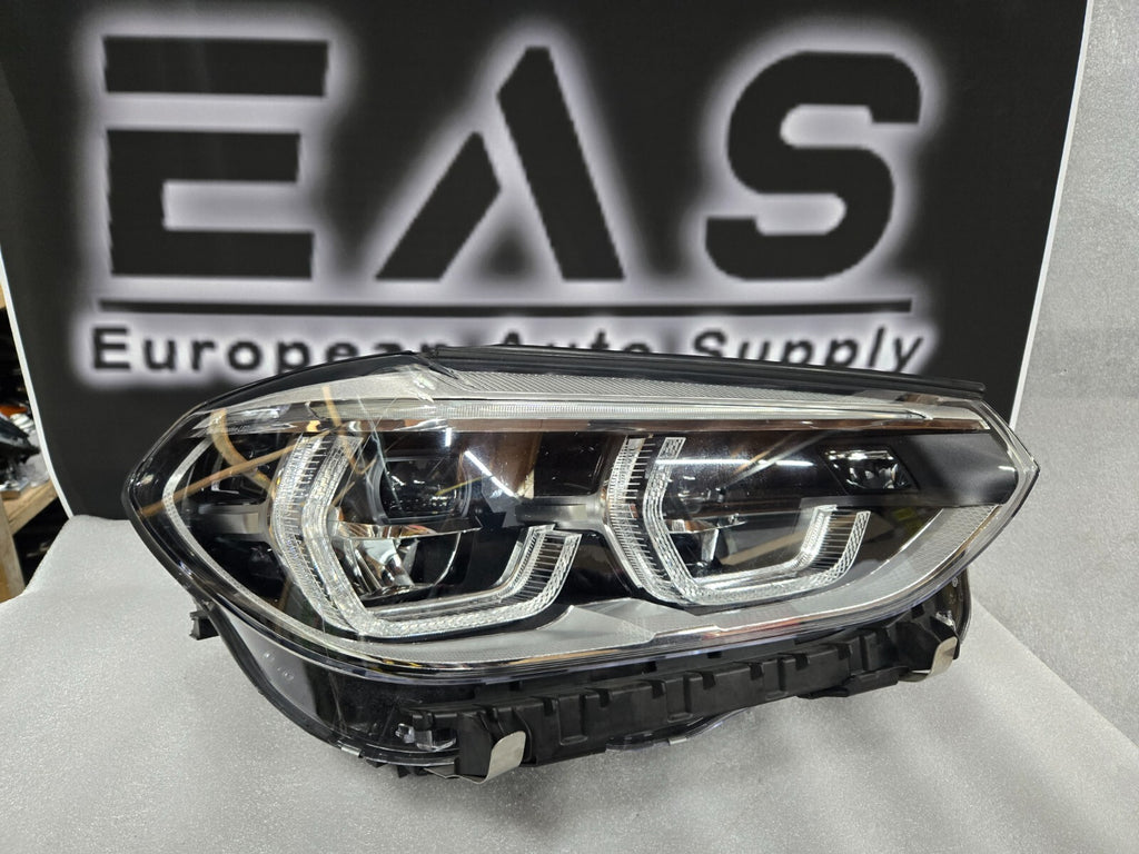 2018-21 BMW X3 X4 G01 G02 Adaptive LED Headlight Passenger Complete OEM 8739658