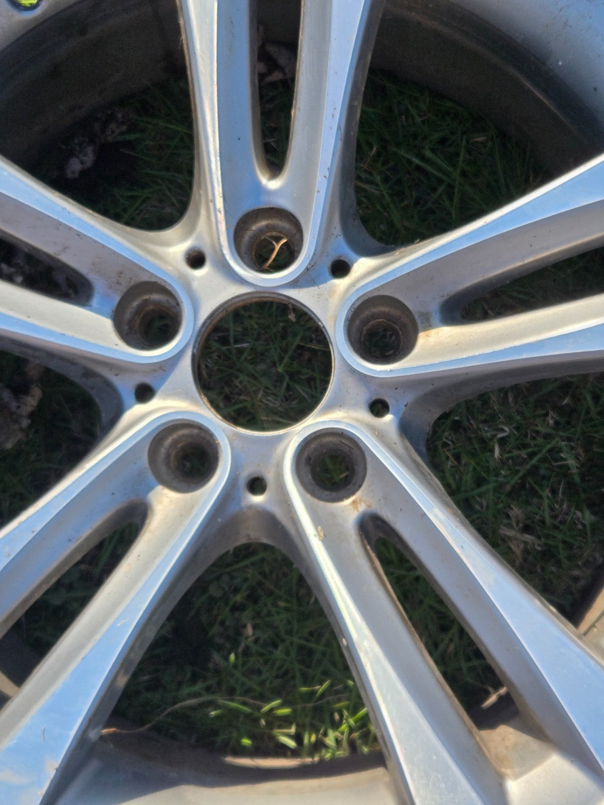 BMW F30 F32 F33 F36 328i 335i 440i R18 X 8" R18 Wheel Rim Silver 6796247 OEM