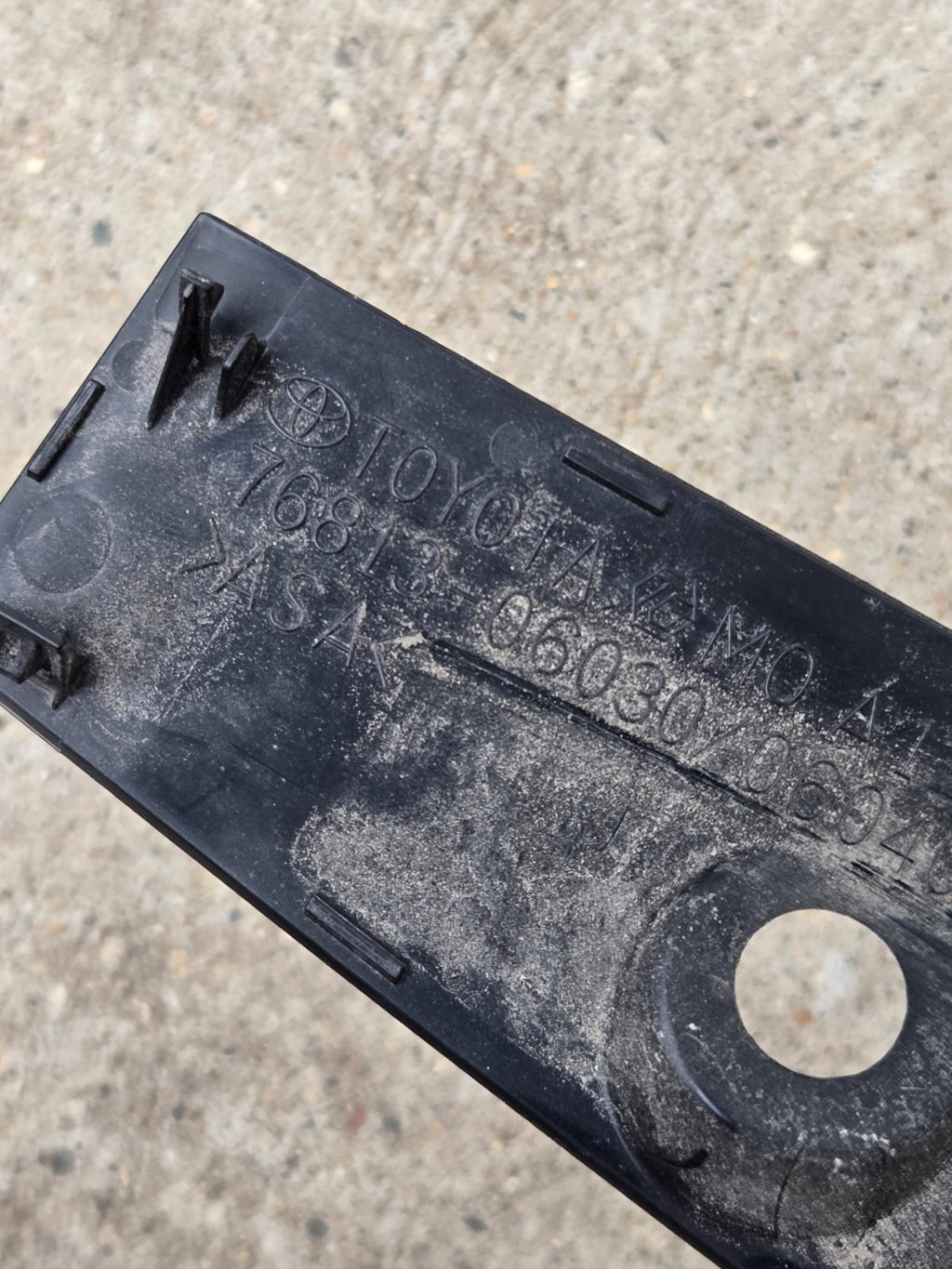 2018-24 Toyota Camry Trunk Lid License Plate Light Molding Trim OEM 76813-06030