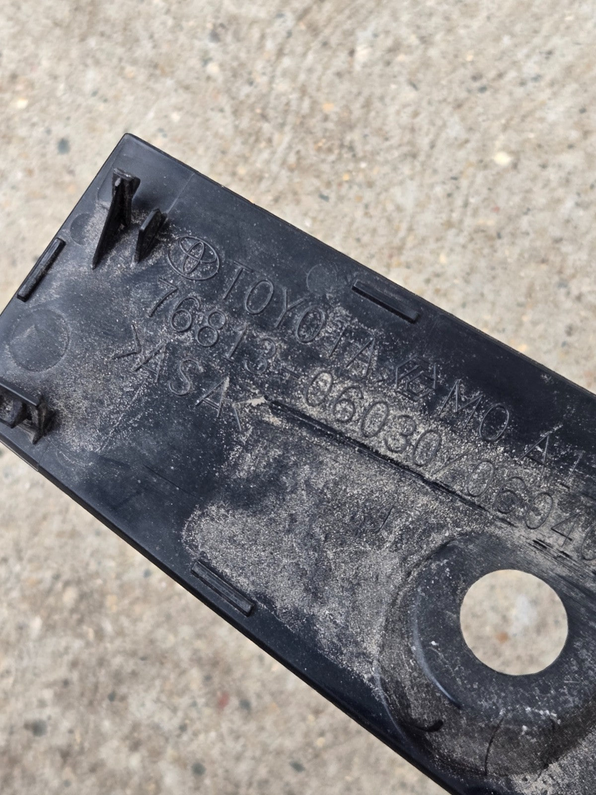 2018-24 Toyota Camry Trunk Lid License Plate Light Molding Trim OEM 76813-06030