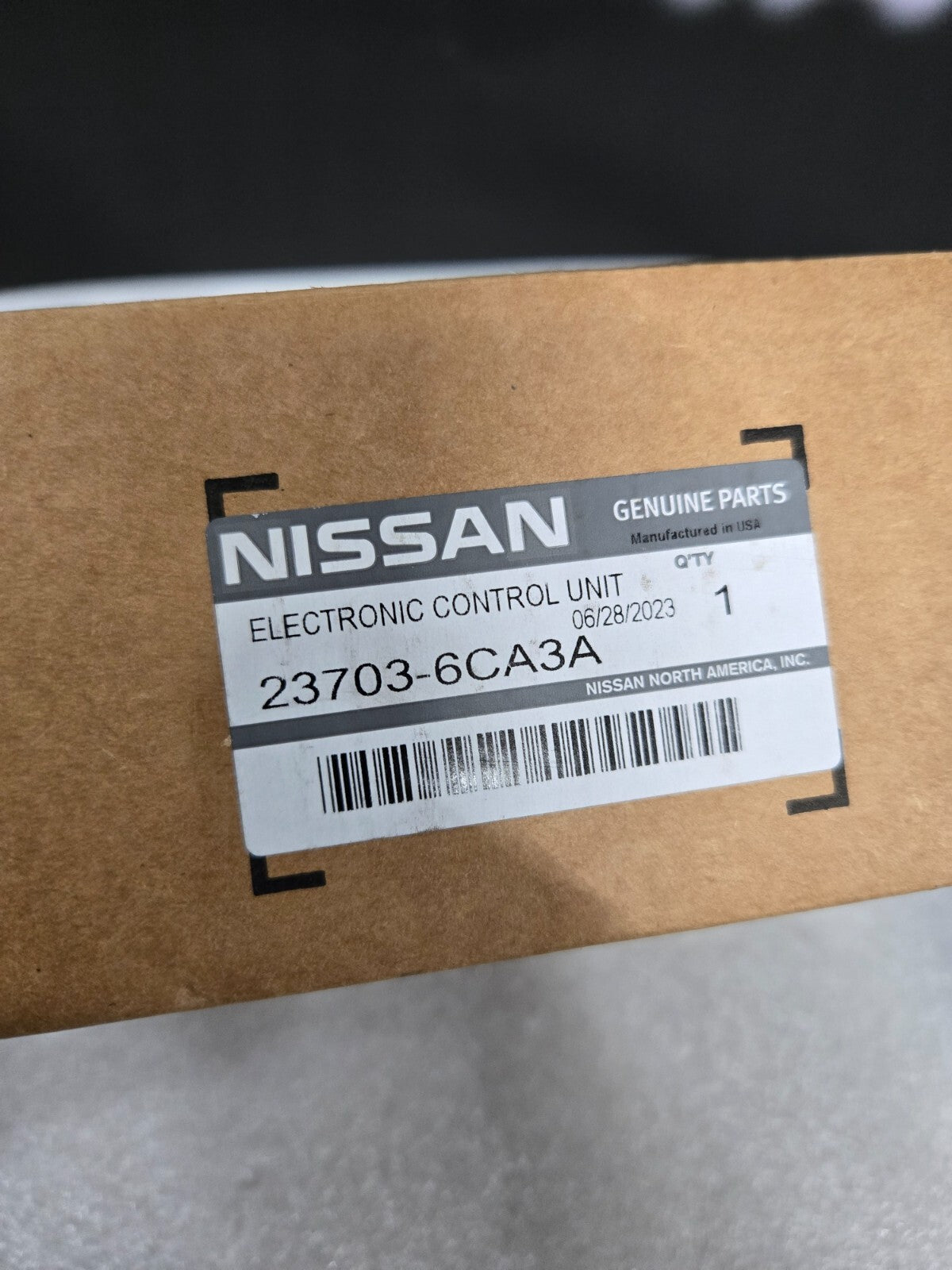 2019-2022 Nissan Altima Engine Control Unit ECU ECM Module - 23703-6CA3A OEM
