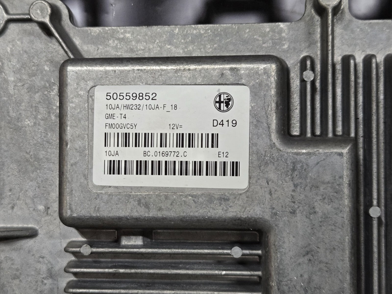 2017 - 2025 ALFA ROMEO STELVIO 2.0L MOTOR ENGINE CONTROL UNIT MODULE ECU ECM OEM