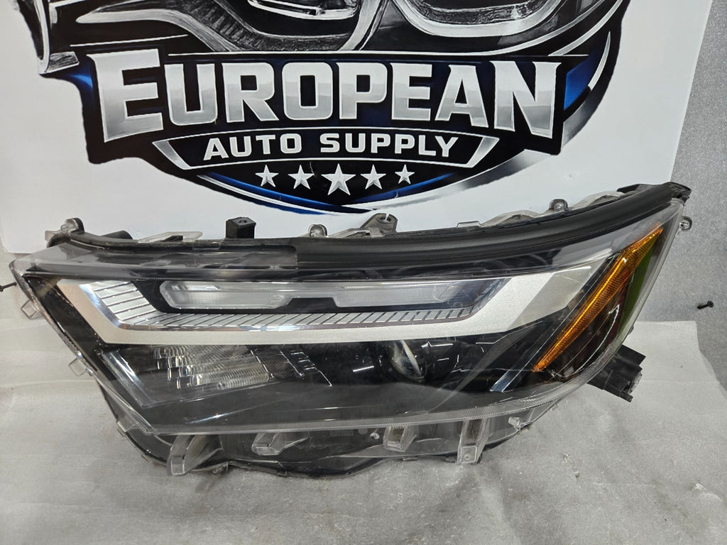 2022-2024 TOYOTA RAV4 XLE LEFT LH DRIVER HEADLIGHT LED OEM 811500R35000