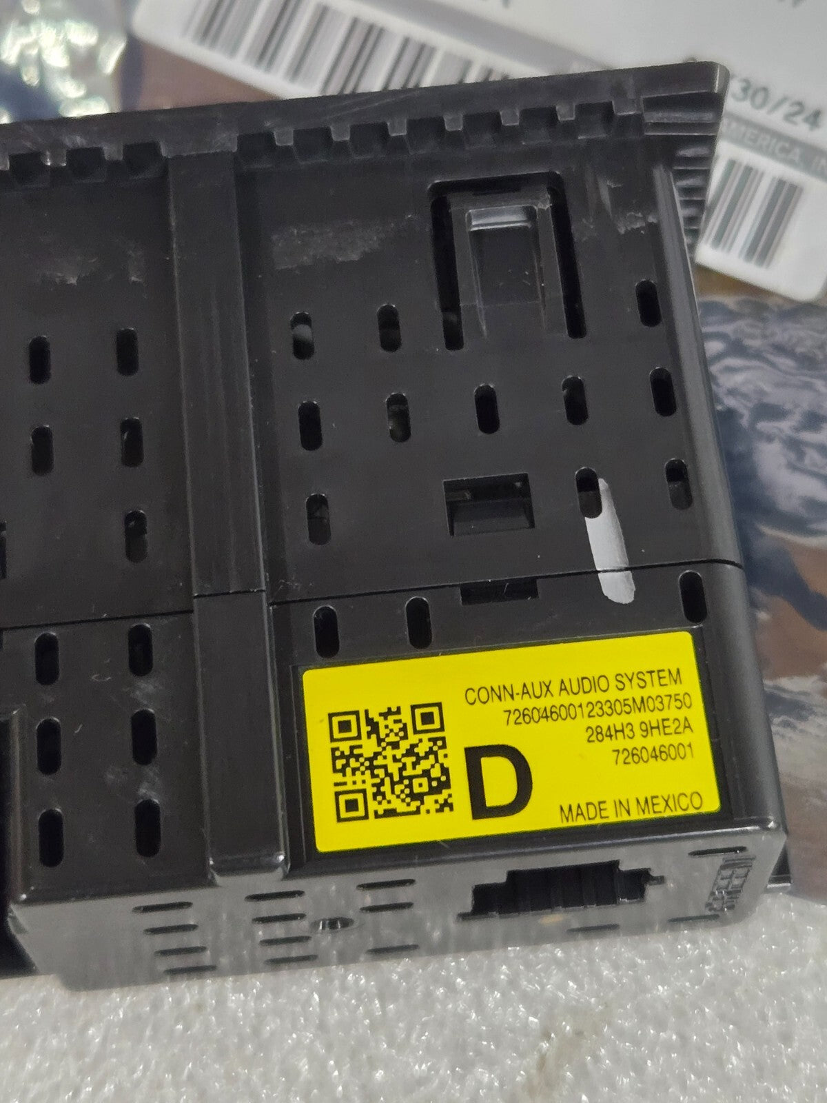 2021 - 2023 NISSAN KICKS DASH DASHBOARD DUAL USB PORT MULTIMEDIA MEDIA HUB OEM