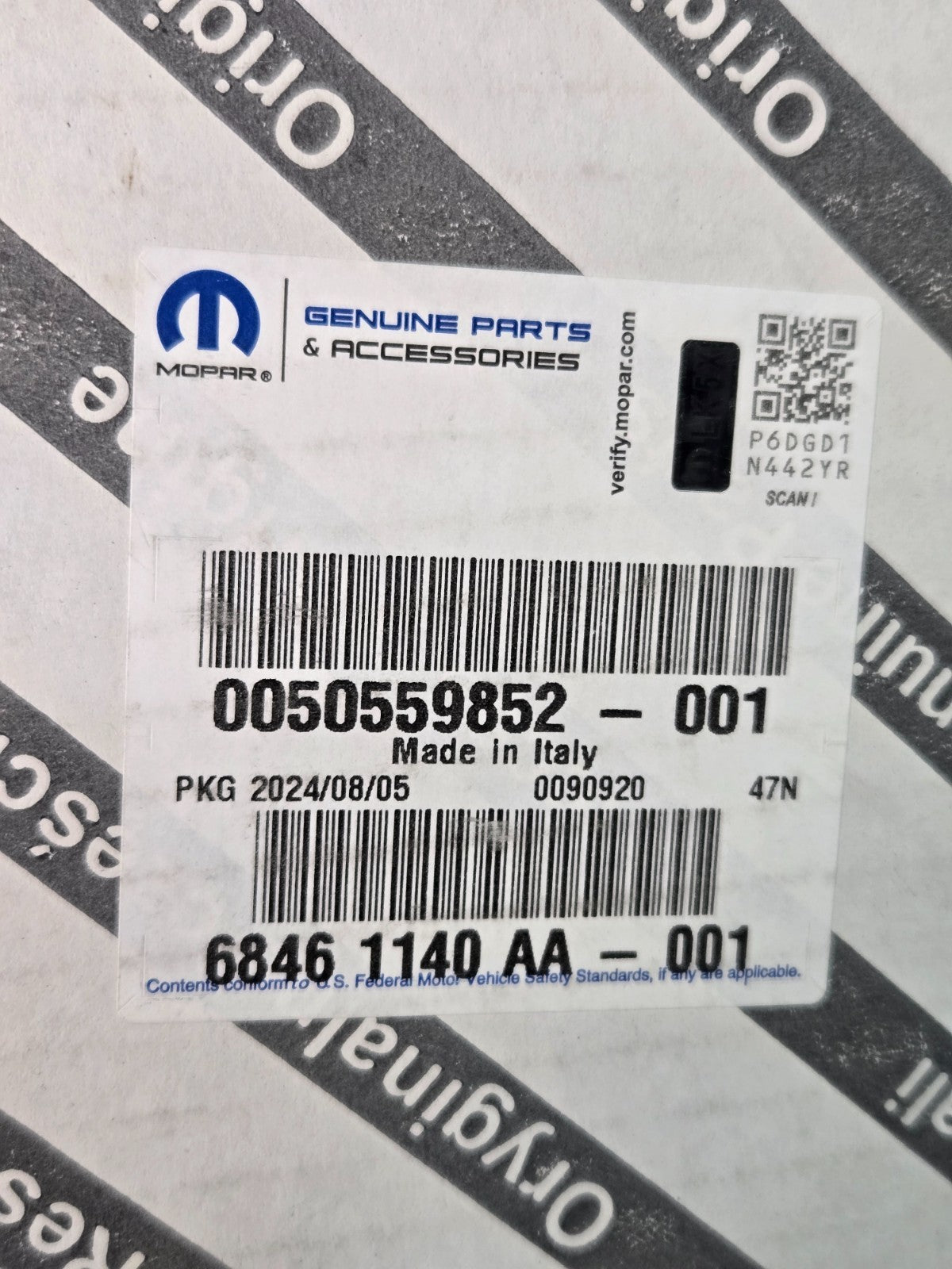 2018 2019 Alfa Romeo Stelvio OEM ECM Engine Control Module 50559852