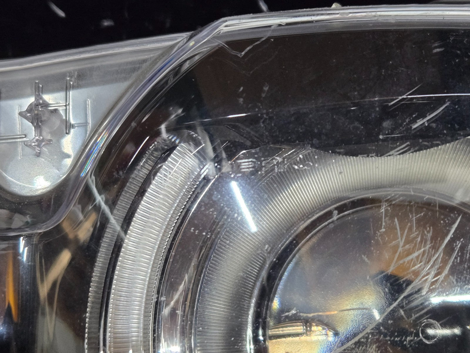 2019-2023 Dodge Challenger Driver Left LH Halogen Headlight W A/C Varroc OEM