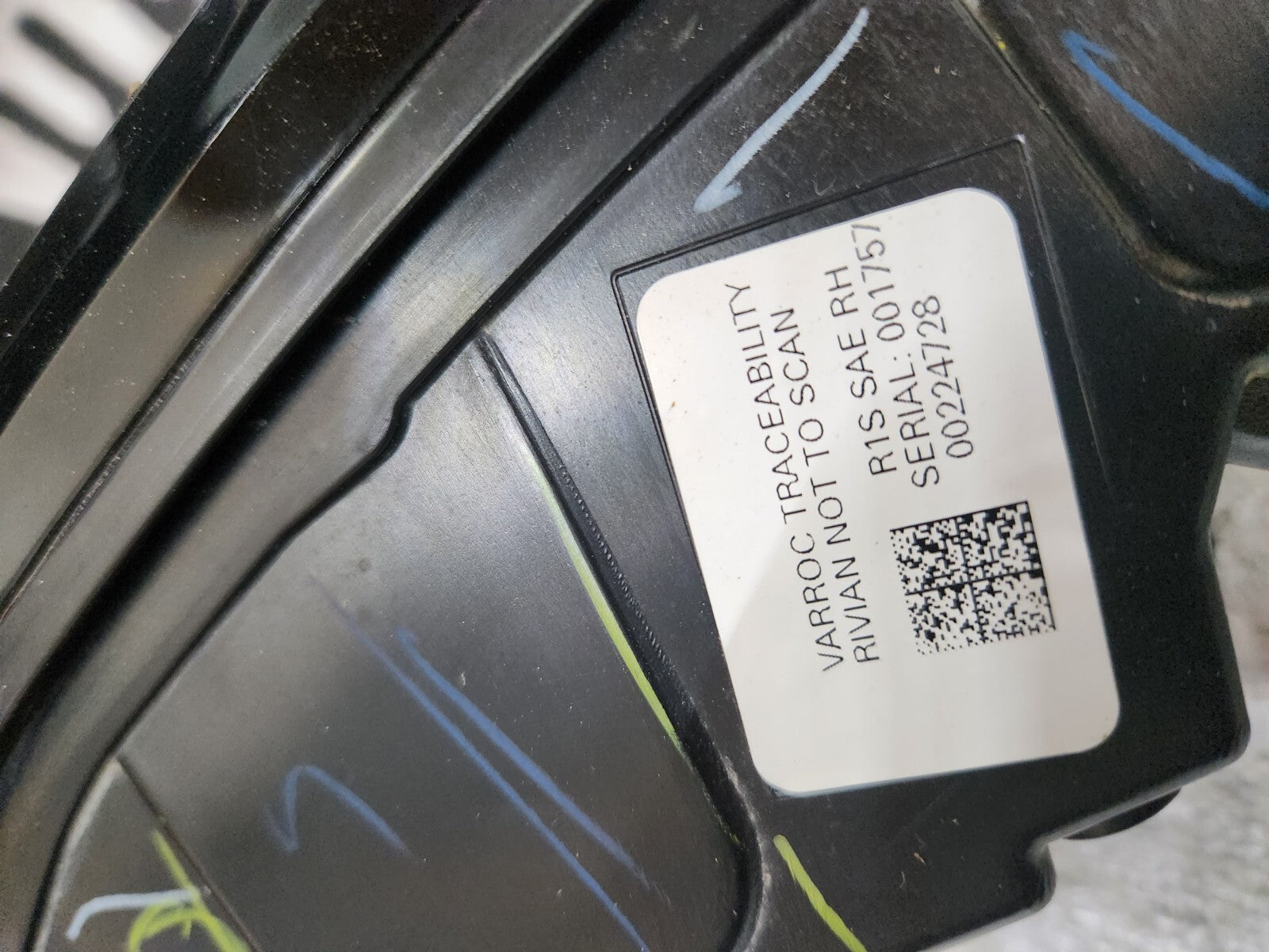 2022 Rivian R1T Right Rear Passenger Side RH Taillight Tail Lamp Light OEM