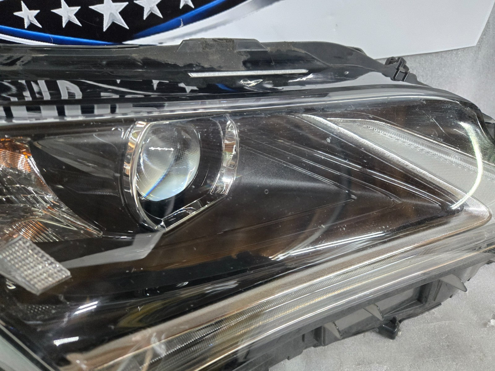 2016-2019 LEXUS RX350 RX450h RIGHT RH SINGLE BEAM LED HEADLIGHT OEM 1EJ945250