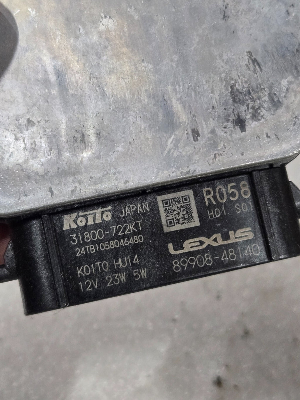 2020-2022 Lexus RX350 RX450h LED Headlight Ballast Control Module 89908-48140