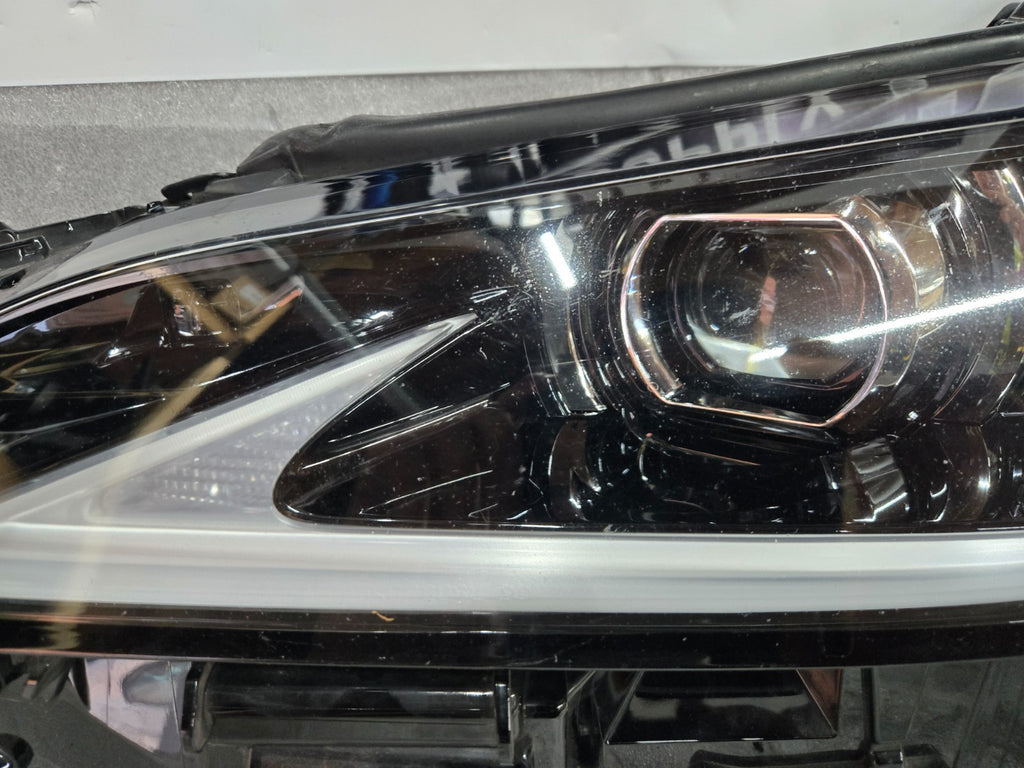 2019 2020 2021 LEXUS ES300H ES350 LEFT LH DRIVER LED HEADLIGHT OEM USED