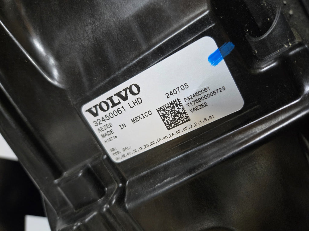 2025 VOLVO EX90 ULTRA RIGHT RH PASSENGER SIDE LED HEADLIGHT OEM 32450061