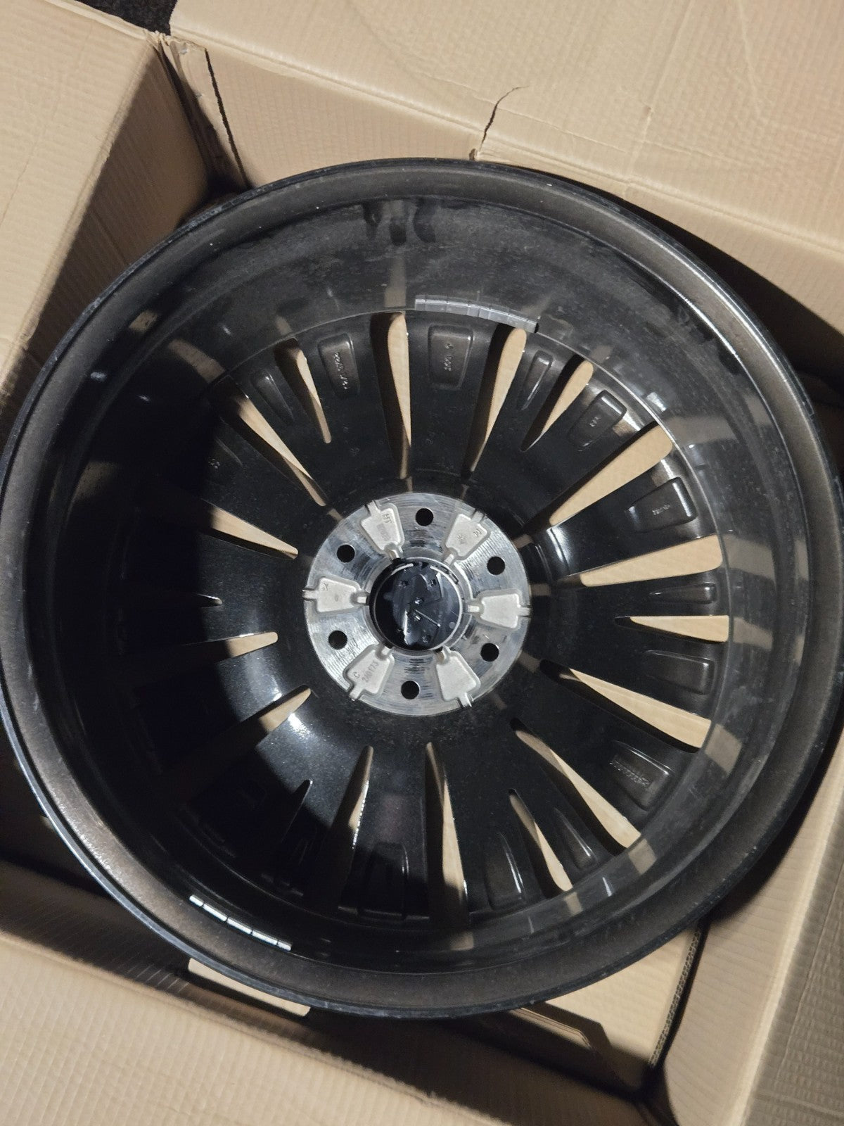 Infiniti QX80 4030S-IP228B IP 22X8 BLACK MONOGRAM WHEEL RIM OEM