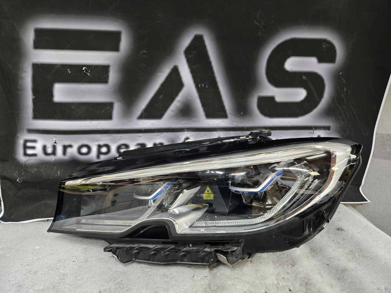 2019 2020 2021 BMW 330i M340i Laser Headlight Chrome Left LH Driver 9481711 OEM