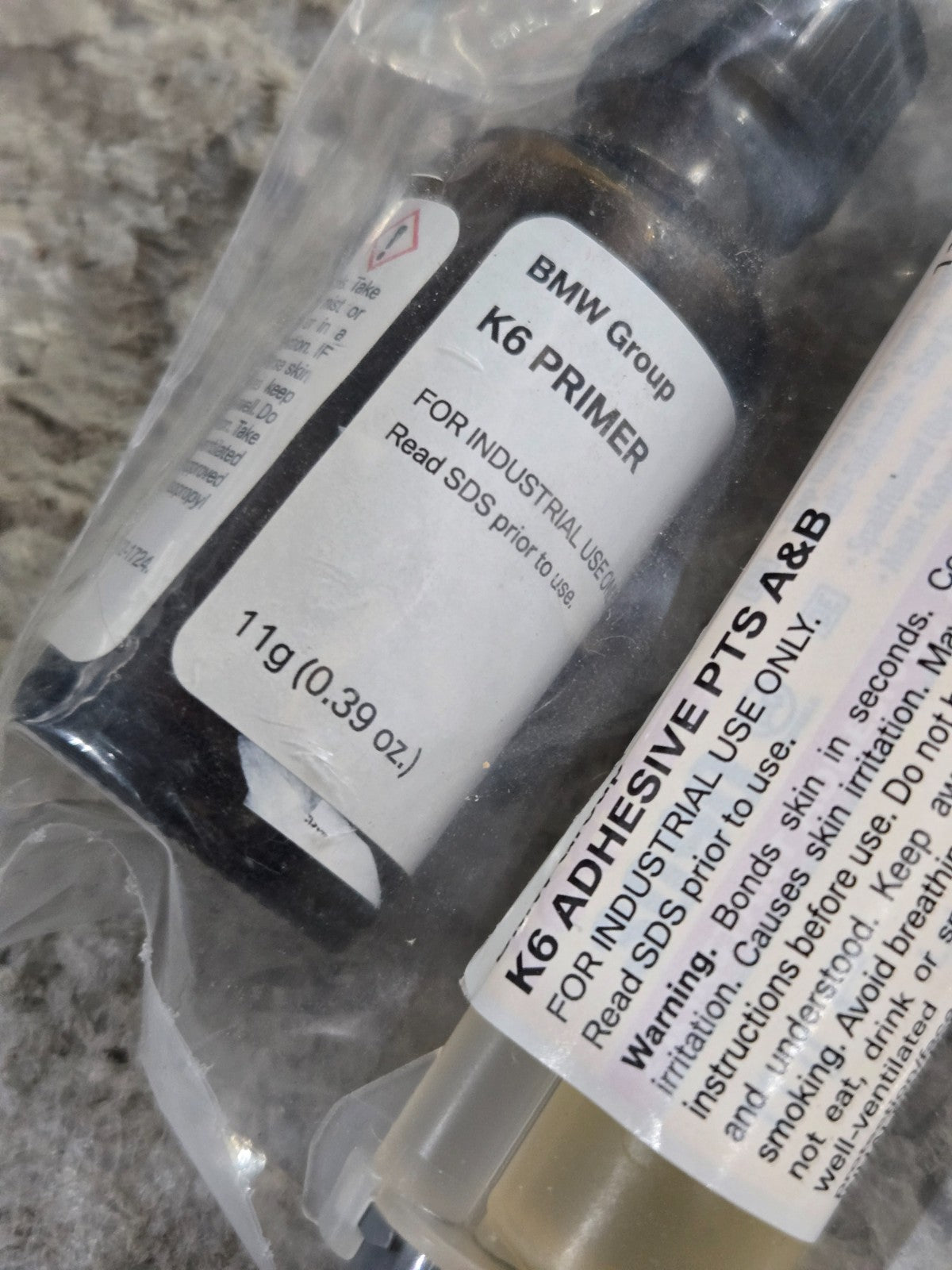 BMW K6 Adhesive kit NEW OEM 8319 2317925