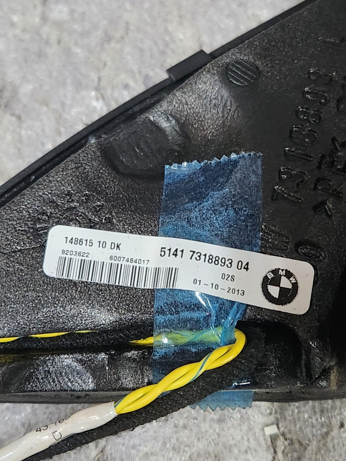 13 14 15 BMW Alpina B7 F01 F02 Bang & Olufsen Speaker Tweeter LEFT 7318893 OEM