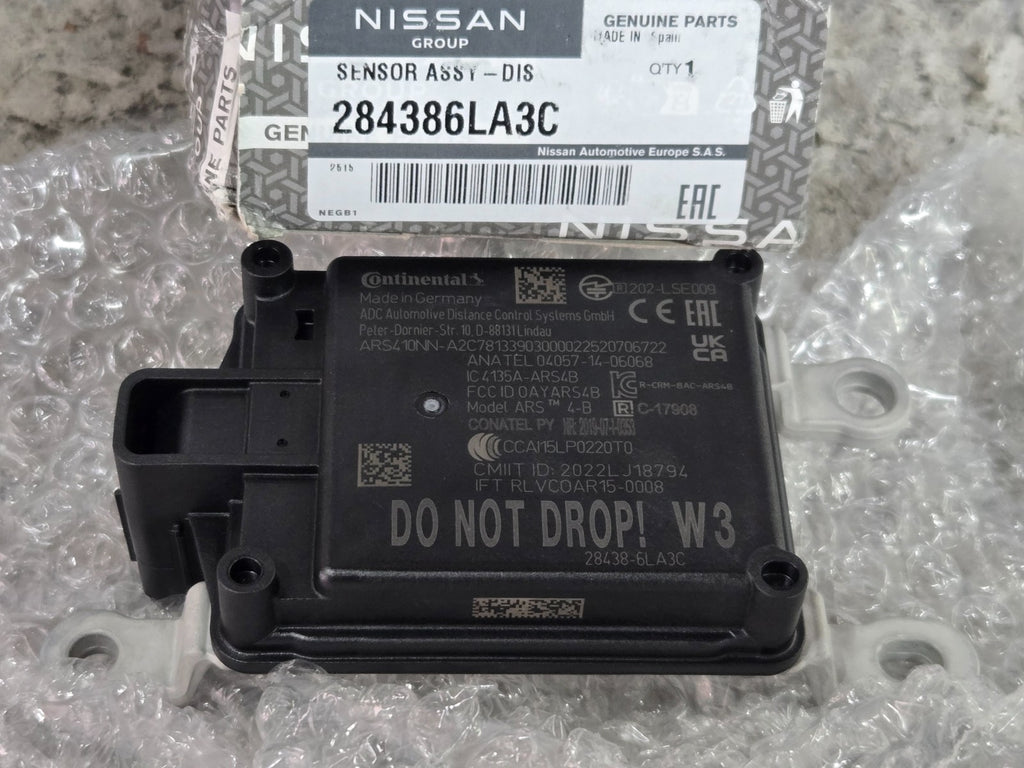 2020-24 Nissan Adaptive Cruise Control Distance Radar Sensor 284386LA3C NEW OEM
