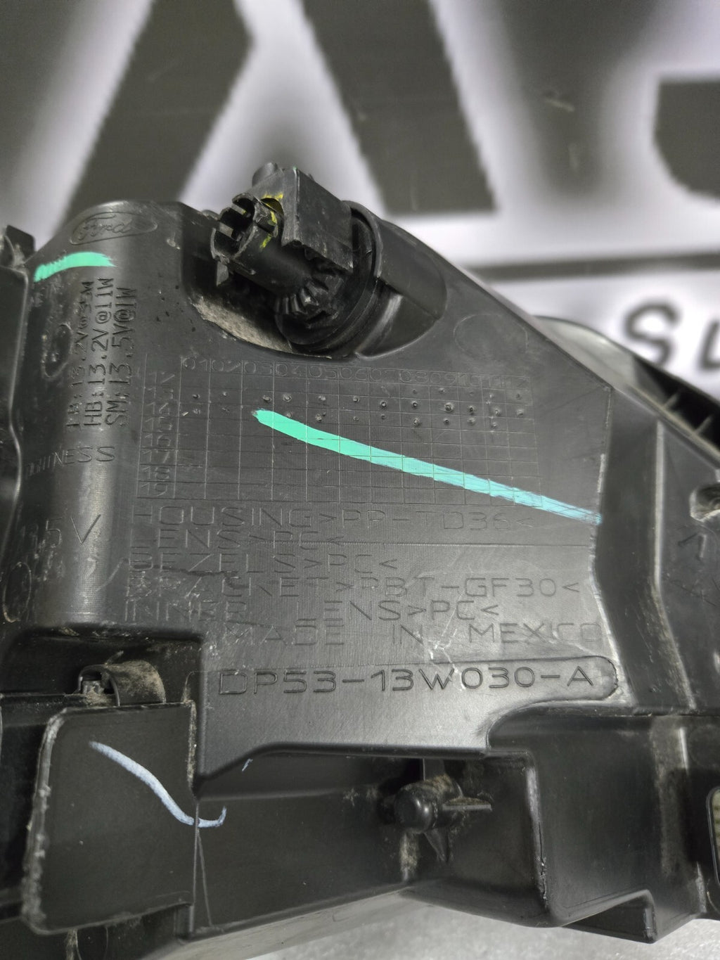 2013 2014 2015 2016 Lincoln MKZ LH Left Driver LED Headlight DP5313W030AH OEM