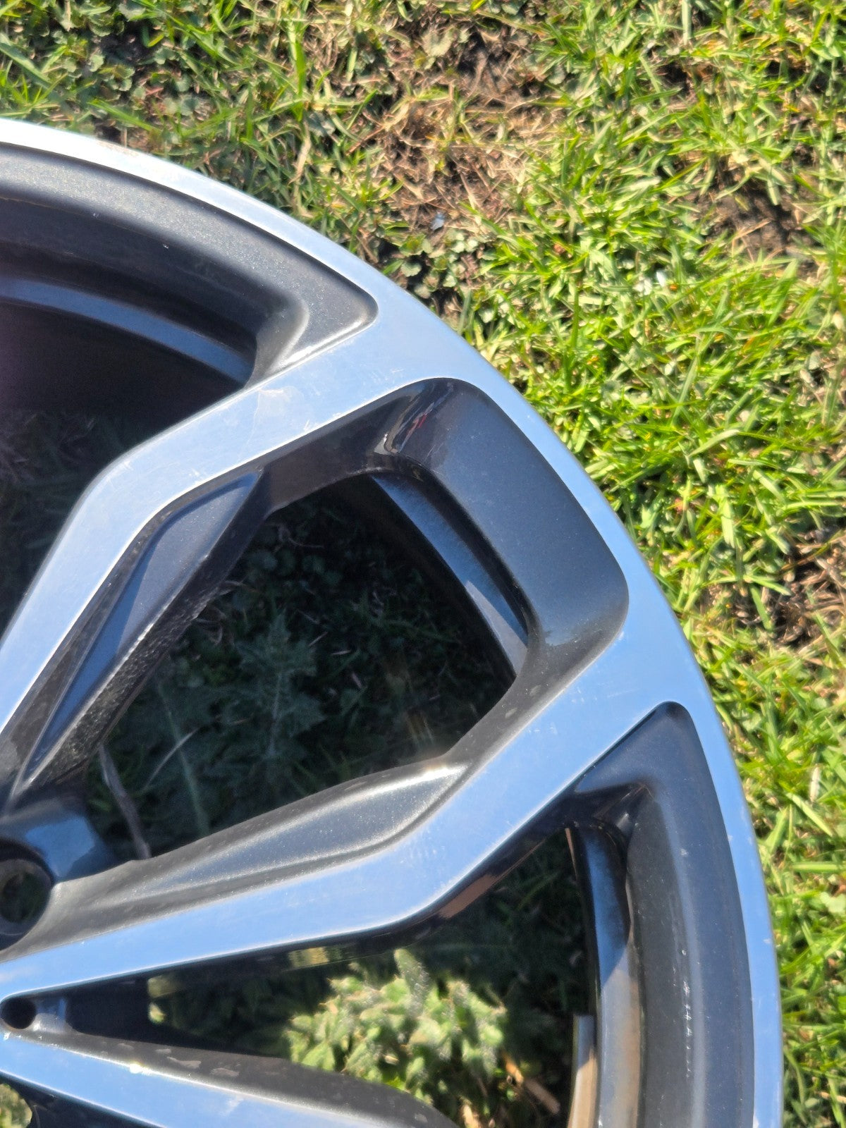 2018 - 2023 BMW X3 X4 Wheel Rim 8J x 20in Front DARK CHARCOAL 6877329 OEM