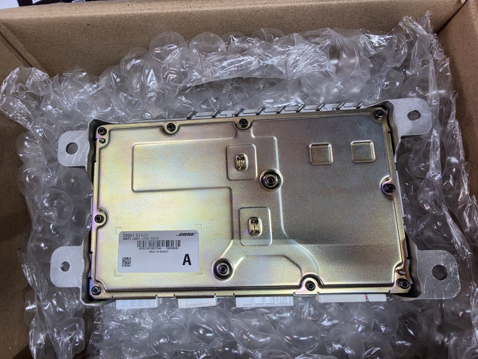 2022-2024 Nissan Pathfinder Bose Radio Audio System Amplifier OEM 28061-6TA3B