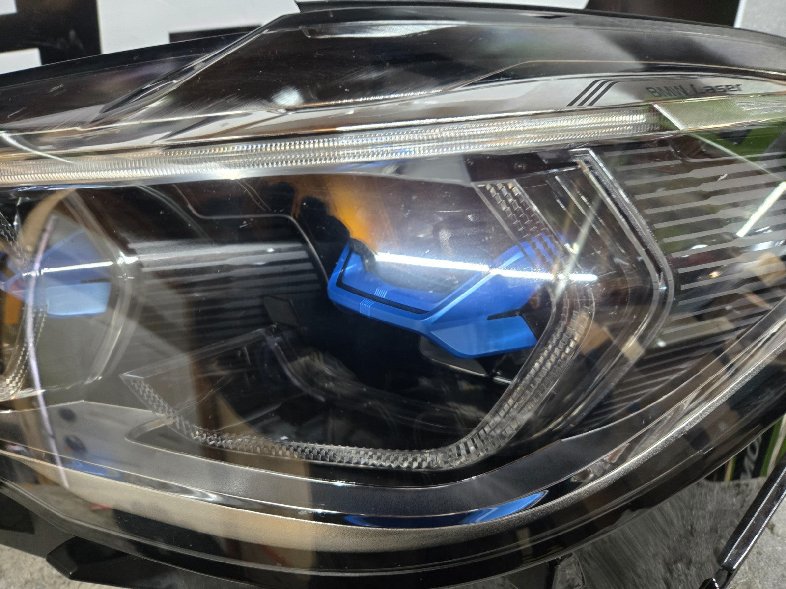 2019-2023 BMW X5 G05 X6 Laser LED Chrome Headlight Left LH Driver OEM Complete!