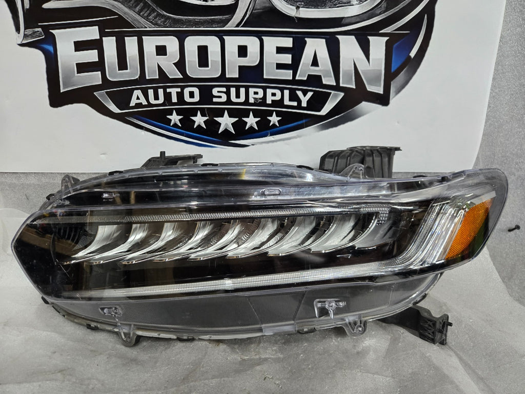 2018-2022 Honda Accord Full LED Headlight OEM Left LH Driver Side