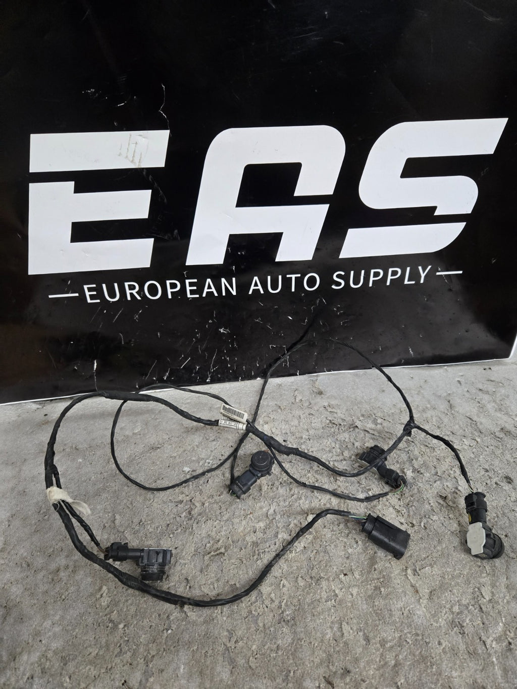 2016-2018 BMW F30 3 Series FRONT BUMPER PDC SENSOR WIRING HARNESS w/ Sensors OEM