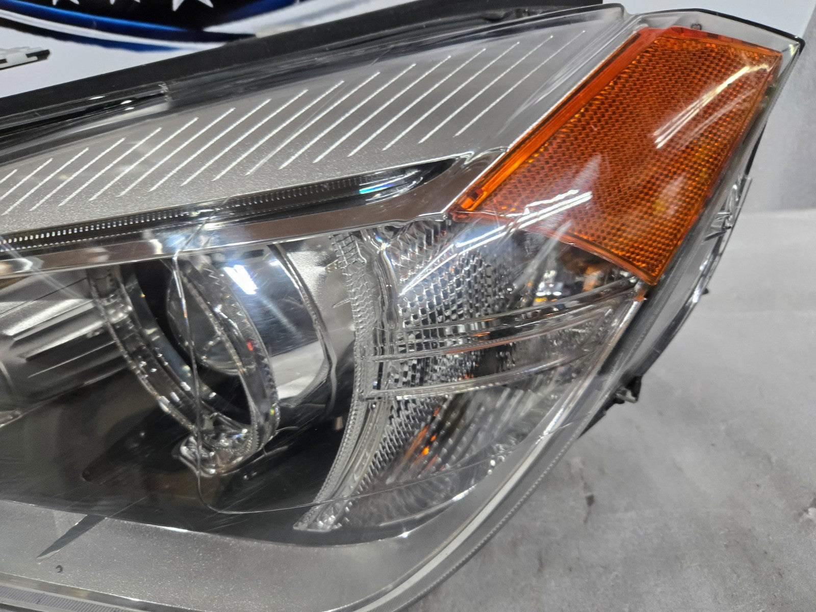 2013-2015 BMW X1 Xenon HID Left LH Headlight Assembly OEM 63117290255