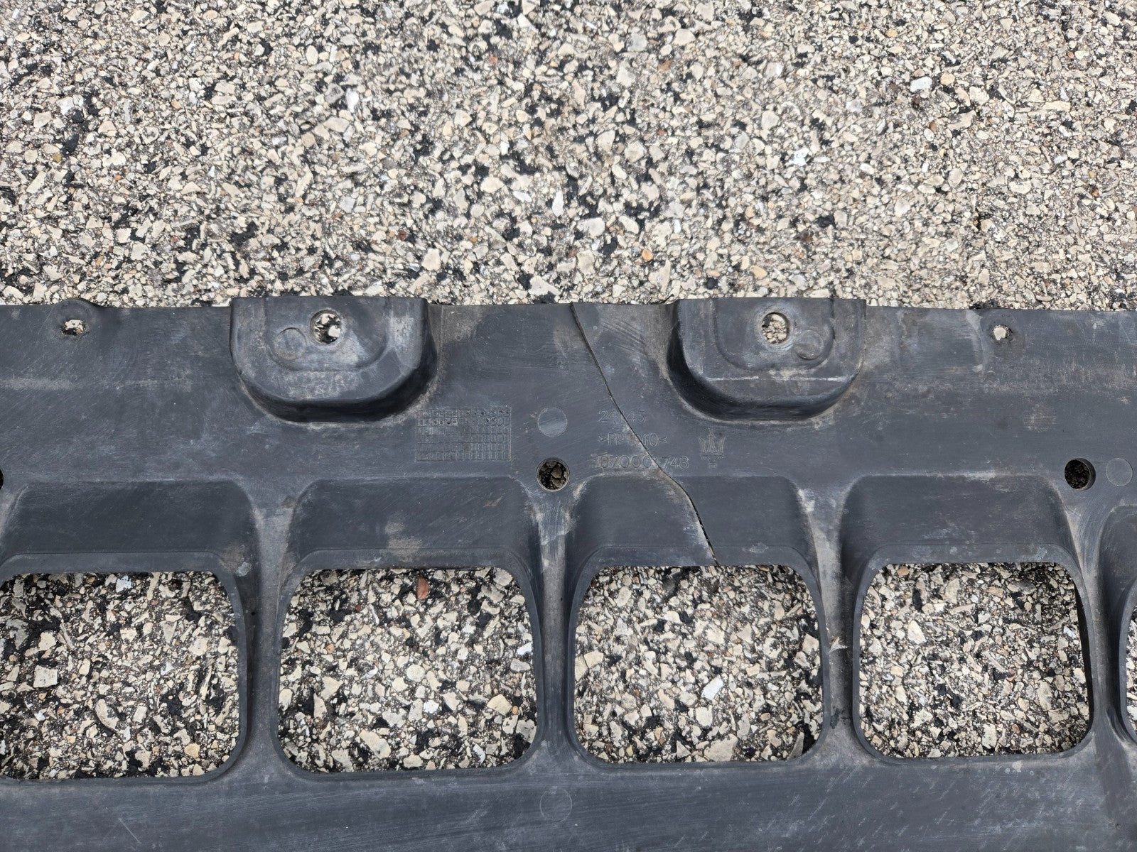 14-24 MASERATI GHIBLI FRONT LOWER UNDER BODY SPLASH GUARD SHIELD PANEL COVER OEM